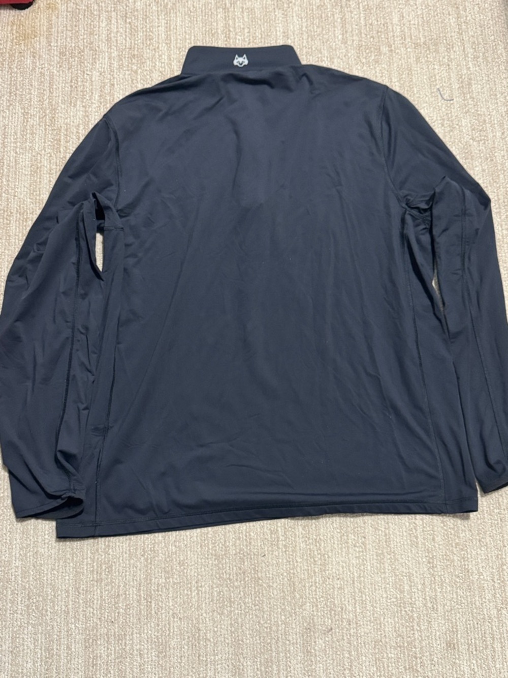 Greyson Tate Mockneck Quarter-Zip Pullover Men's XL Black Golf Performance Top - Picture 9 of 12